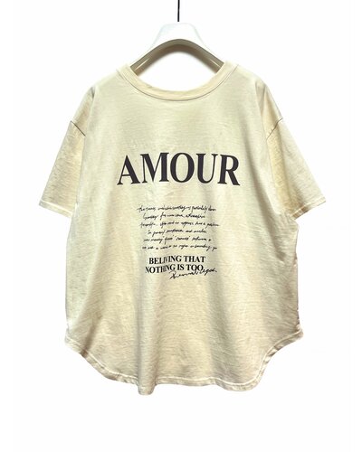 【 予約:8月上旬 】ラフスケッチ”AMOUR”T /8454-103KK